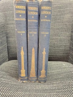Item #0119 Wonderful London in Three Volumes. St. John Adcock