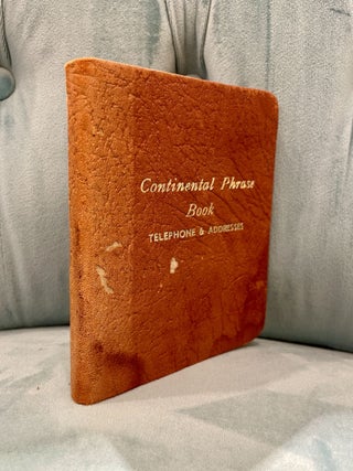 Item #0156 Continental Phrase Book