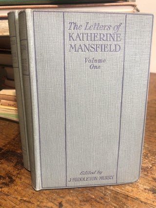 Item #10419 The letters of Katherine Mansfield ; Edited By J. Middleton Murry. Katherine MANSFIELD