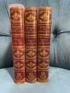 Item #11887 History Of South Africa 3 Volumes. George McCall THEAL