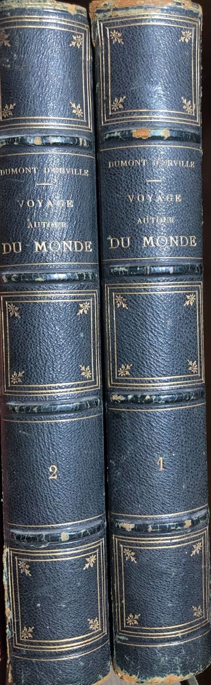 Item #11948 Voyage Pittoresque Autour Du Monde Resume General des voyages De Decouvertes... 2 Vols. M. Dumont D'URVILLE.