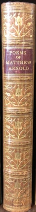Item #12051 The Poems of Matthew Arnold 1840-1867. With an Introduction By Sir Arthur...