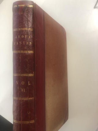 The Fables of Aesop, With a Life of the Author; and Embellished with One Hundred & Twelve Plates. 2 Volumes