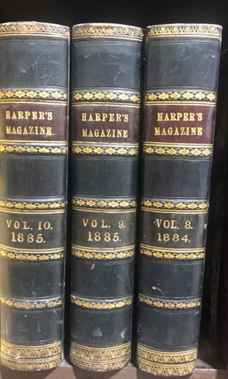 Item #12192 Harper's Monthly Magazine. European Edition. Vols 8-10. 1884-1885