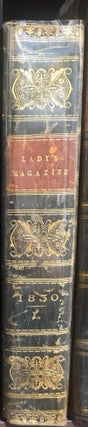 Item #12308 THE Lady's Magazine. Or Mirror Of The Belles Lettres, Fashions, Fine Arts, Music,...