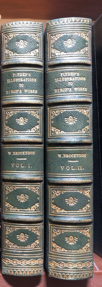 Item #12344 Finden's Illustrations of The Life and Works of Lord Byron. With Original and Selected Information on The Subjects of The Engravings. Vol 1. W. BROCKEDON.