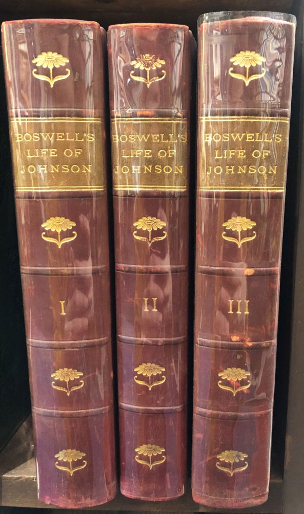 Item #12644 The Life of Samuel Johnson, LL.D. 3 Volumes. James BOSWELL.