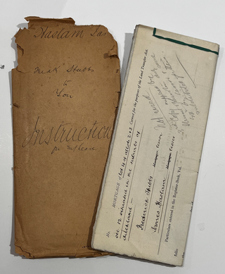 Item #12901 Memorandum of Lease - Frederick Stubbs to James Haslam - Remuera, Auckland