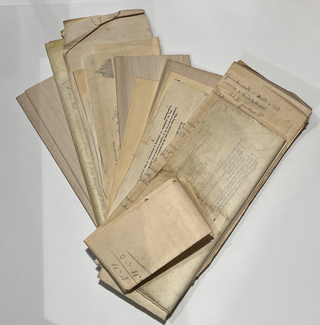Item #12922 Documents relating to George Alfred Bradburn