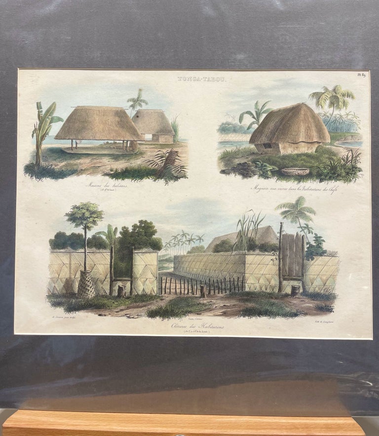 Item #12953 Tonga-Tabou - Lithograph. Louis Auguste De SAINSON.