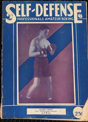 Item #13018 Self-Defense Monthly. April 1930. Boxing