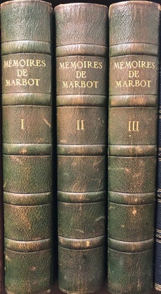Item #13779 Memoires du General Bon De Marbot. 3 Vols. General Baron DE MARBOT