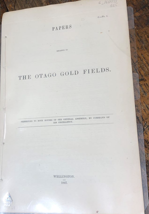 Item #14072 Otago Gold Fields