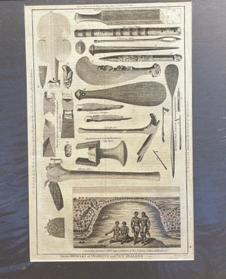 Item #14089 Various Articles of Otaheite and New Zealand Engraving