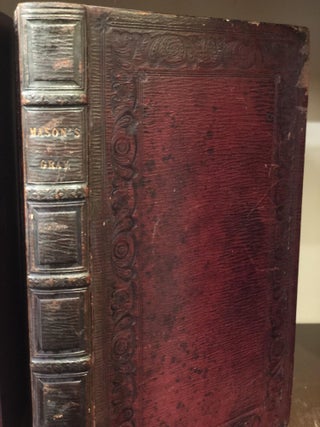 Item #14105 The Works of Thomas Gray, Esq.; Collated from the Various Editions. With Memoirs of...