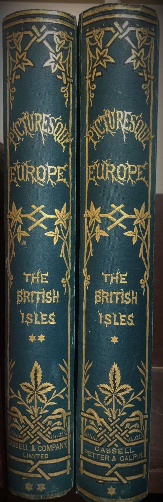 Item #14132 Picturesque Europe. With Illustrations on Steel and Wood by the Most Eminent Artists. The British Isles. 2 volumes in One.