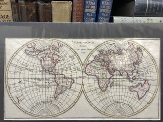 Item #14345 Mappe-Monde Divisee En Ses Quatre Parties 1759 Map