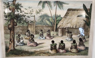 Consultation a L'Esprit pour un Enfant Malade (Tonga Tabou) - Original Lithograph