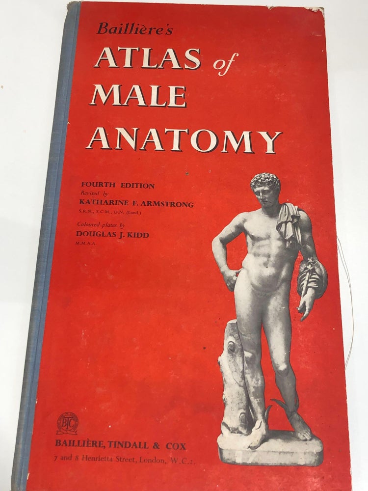 Item #14382 Bailliere's Atlas of Male Anatomy. Revised By Katharine F. Armstrong