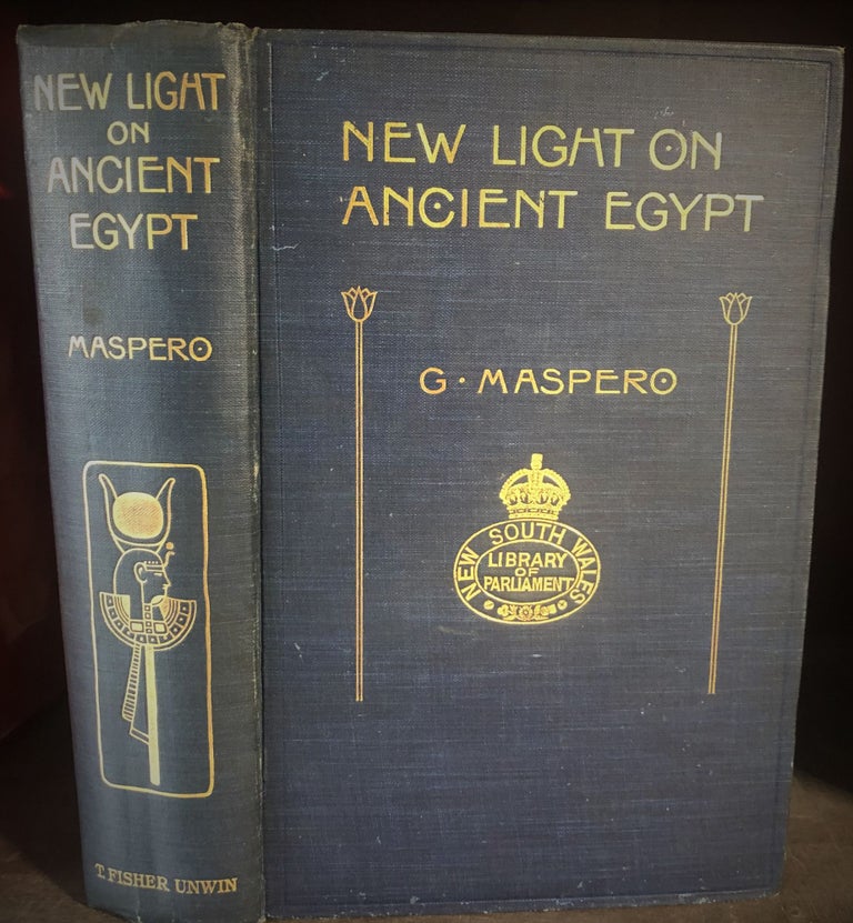 Item #14616 New Light on Ancient Egypt. G. MASPERO.