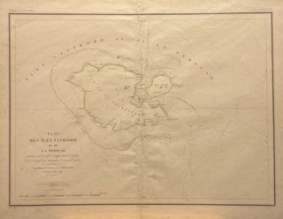 Item #14866 Plan Des Iles Vanikoro Ou De La Perouse. Voyage De L'Astrolabe. Dumont D'Urville