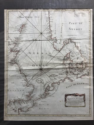 Item #14888 A Correct Chart of the German Ocean Map. SUDLON
