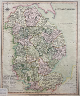 Item #14893 Lincolnshire Map