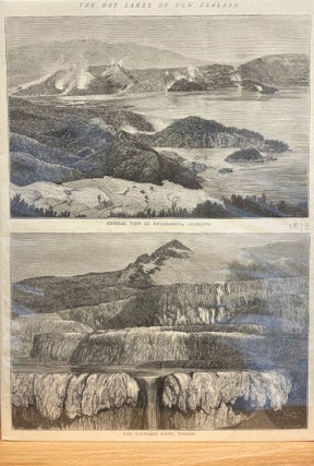 Item #14977 The Hot Lakes of New Zealand Engraving