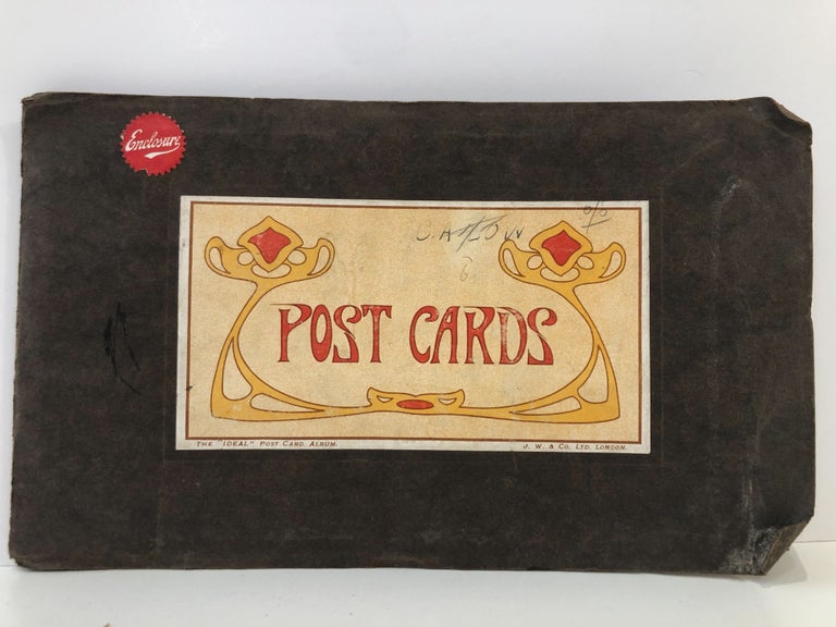 Item #15120 Early Postcards Album - Fish / Liners
