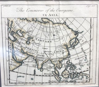 Item #15197 The Commerce of the Europeans in Asia Map. Alain Manesson MALLET