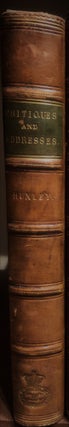 Item #15506 Critiques and Addresses. Thomas Henry HUXLEY
