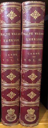 Item #15794 A Memoir of Ralph Waldo Emerson. J. E. CABOT