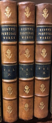 Item #15900 The Poetical Works of Sir Walter Scott, With the author's introductions, notes, and...