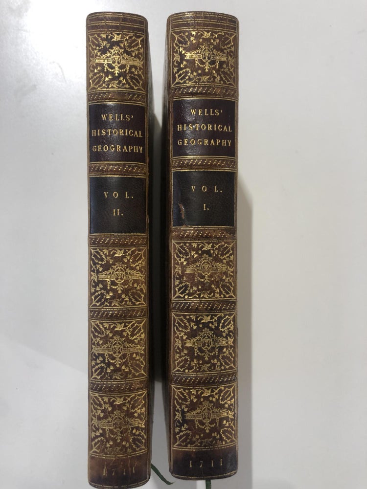 Item #15976 An Historical Geography of the Old Testament. Edward WELLS.