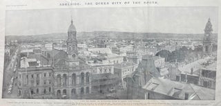 Item #16392 Adelaide, Queen City of the South. A new view showing the south eastern section of...