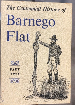 Item #16414 The Centennial History of Barnego Flat - Volumes 2 - 9. ANON, R. S. GORMACK