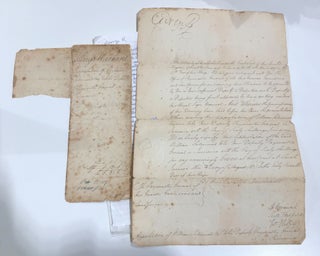 Item #16740 Jamaica. A King's Warrant, addressed to George R (King George III), regarding the...