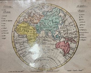 Item #16775 Circular Map of the World