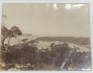 Item #16931 Sydney showing The Heads. Photograph