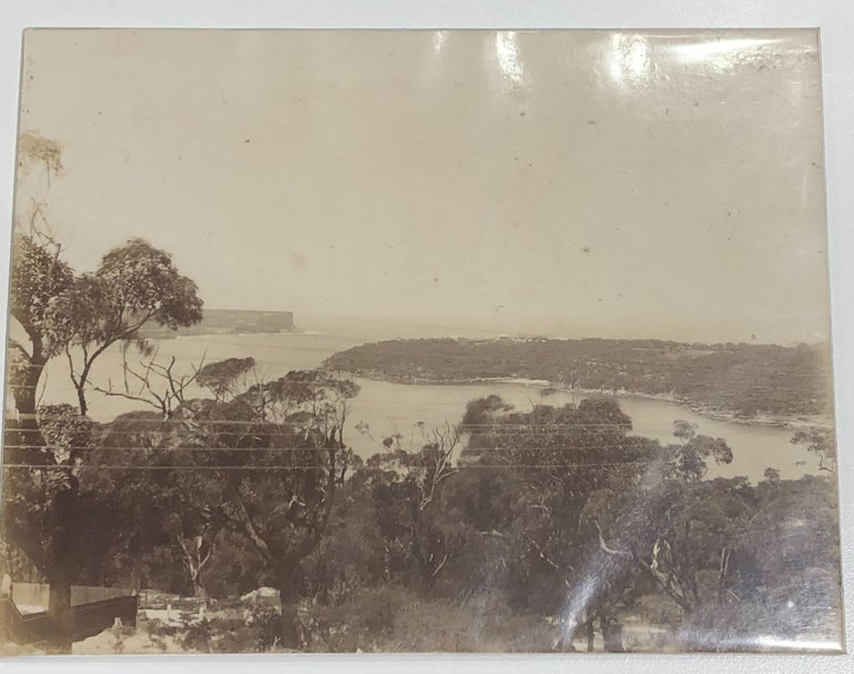 Item #16931 Sydney showing The Heads. Photograph.
