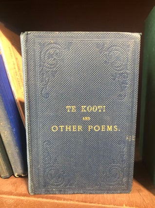 Item #17029 Te Kooti and Other Poems. Alan CLYDE
