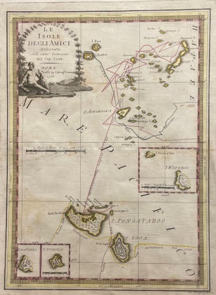 Item #17421 Tonga. Le Isole Degli Amici. Cassini