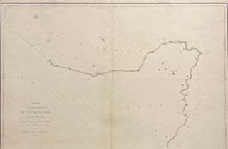 Item #17425 Carte de la Partie Orientale de L'Ile Ika-Na-Mawi (Nouvelle-Zelande). Reconnue par le...