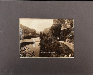 Item #17458 Buller Gorge, the Tunnel. F. G. Radciffe