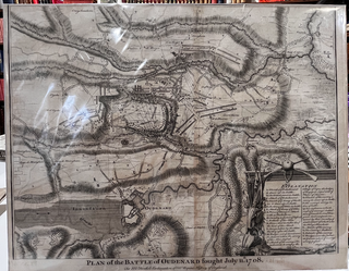 Item #17507 Plan of the Battle of Oudenard fought July 11th 1708. Paul de Rapin, tr. N. Tindal