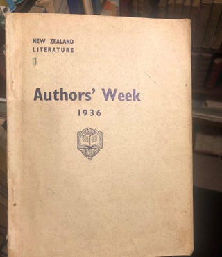 Item #17599 Author's Week; New Zealand Literature. Pat Lawlor
