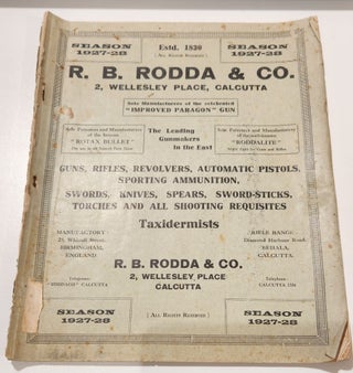Item #17628 Sports Goods Catalogue. R B. Rodda, Co