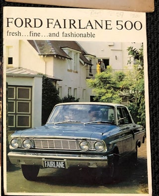 Item #17649 The Ford Fairlane 500. Brochure. Ford Motor Company
