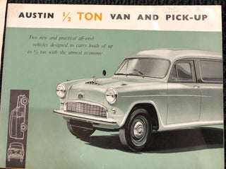 Item #17651 Austin 1/2 Ton Van and Pick-Up. The Austin Motor Company