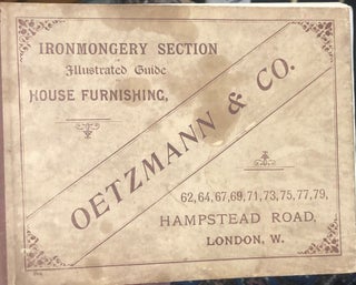 Item #17676 Ironmongery Section of Illustrated Guide to Household Furnishing. Oetzmann, Co
